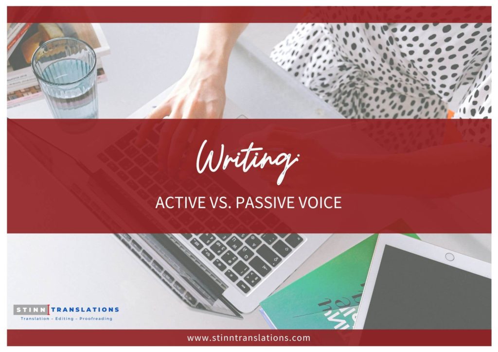Active versus passive voice—when to use which?